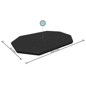 Produkt Plachta krycí pre oval bazen 3,05x2,0 m 58424