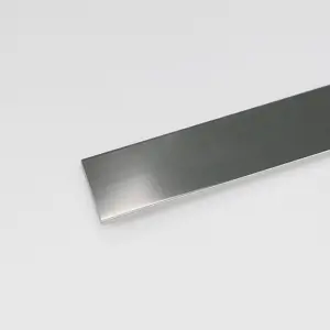 Profil plohý hliník chrom 15x1000