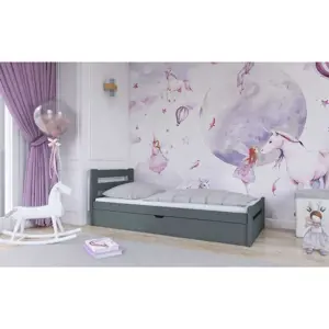 Dětská postel NORA 80x160, grafit