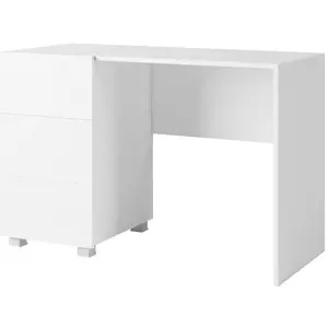 Produkt Pc stolek Corinto, bílá/bílý lesk