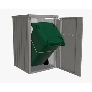 Biohort Box na popelnici BIOHORT Alex 1 (šedý křemen metalíza)