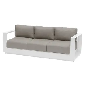 Produkt Hliníková 3-místná lavice MADRID (bílá)
