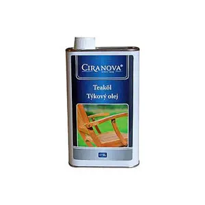 Produkt Ochranný prostředek Ciranova - teakový olej 1 l