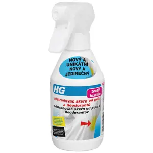 Produkt HG odstraňovač Skvrn od potu a deodorantů 250ml