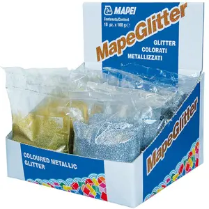 Produkt Metalické třpytky Mapeglitter zlaté 100g