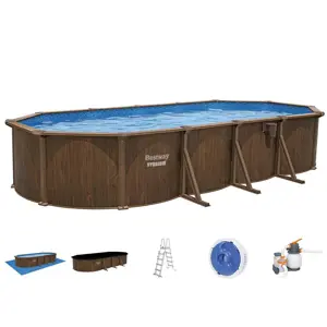 Produkt Ocelový bazén Hydrium 610 x 360 x 120 cm, prkno, 561CW