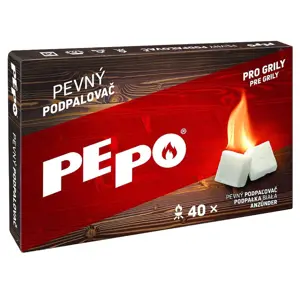Produkt PE-PO pevný podpalovač krabička 40 ks