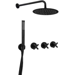 Produkt Podomítkový sprchový set Exit Rea P8000 černý