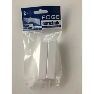 Produkt Univerzální roh Foge 80 bílá polomatná 2ks