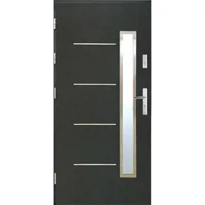 Produkt Vchodové dveře WZ 68 90L antracit dovnitř otevření