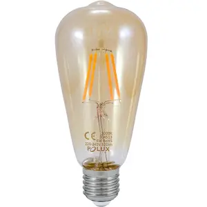 Produkt Žárovka LED ST64 E27 4W Filament Vintage Amber 304513