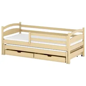 Produkt Dětská postel s přistýlkou TAMARA 80x160, borovice