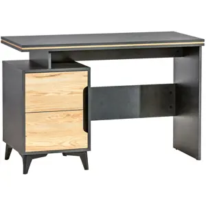 Produkt Pc stolek GRANT 12, tmavě šedá/olše