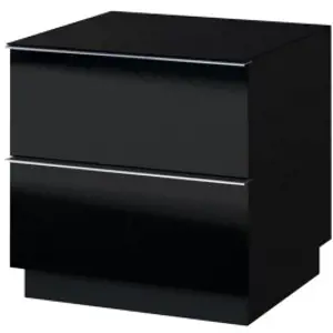 Produkt Tv stolek HEMI 38 černá / černé sklo