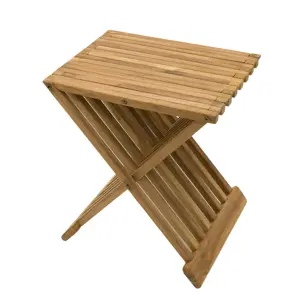 Produkt DEOKORK Zahradní odkládací stolek FLOW (teak)