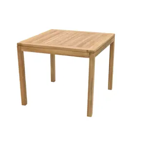 Produkt DEOKORK Zahradní stůl pevný FLORA 90x90 cm (teak)
