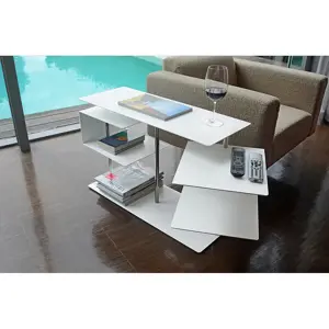 Produkt Radius design cologne Stolek RADIUS DESIGN (X-CENTRIC TABLE 2 white 570C) bílý